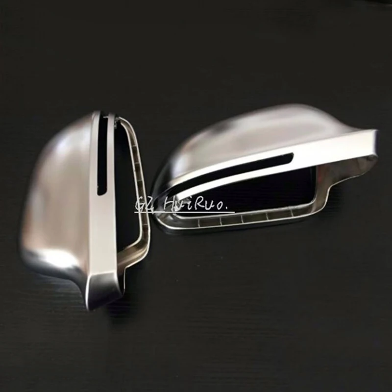 Side Wing Mirror Covers Cap fit FOR Audi A3 A4 S4 A5 S5 A6 S6 A4 A8 Q3
