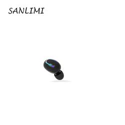 Sanlimi Q13 невидимый мини наушники бизнес беспроводные наушники bluetooth 4.1 Гарнитура Функция шумоподавления с микрофоном для телефонных звонков