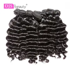 Бразильские волосы плетение пучков 6A remy волосы оптовая продажа 10 шт./лот натуральная волна двойное машинное переплетение экс-заводская
