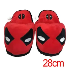 Отряд Самоубийц супергерой маленький уродливый Халл Человек-паук суперчеловек шерсть ткань с мягким ворсом тапочки шерстяная ткань с реквизитами Косплей