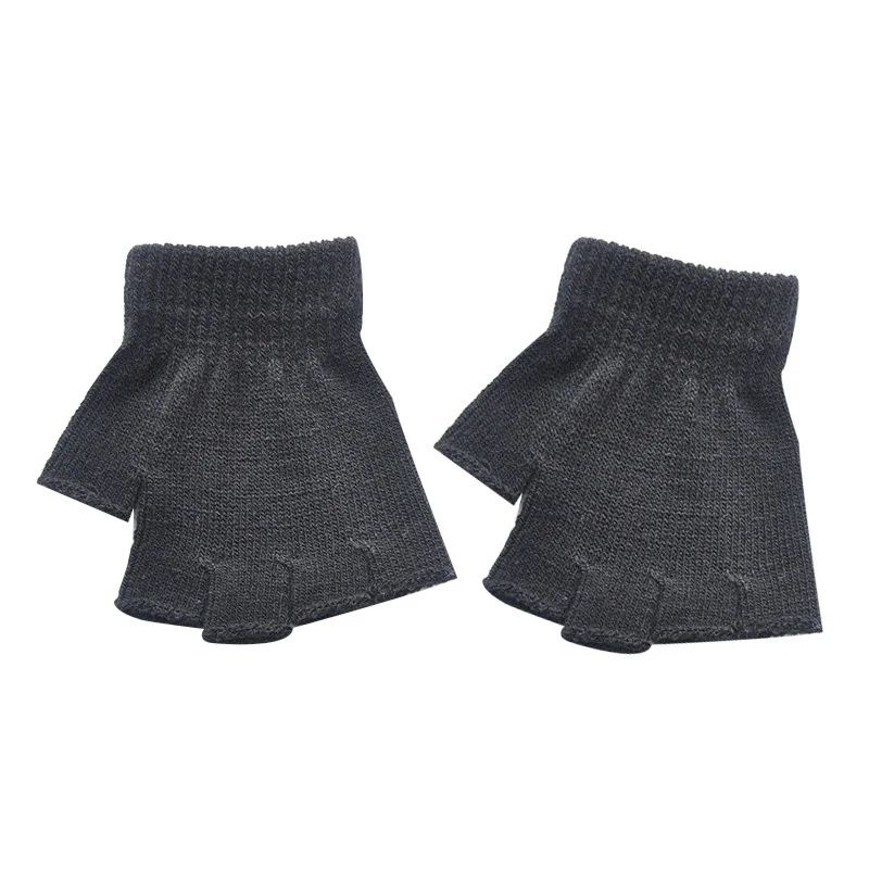 

Hot Winter Baby Boys Girls Warm Gloves Fingerless Infant Baby Mittens Children Gloves Children Toddler Kids Mittens Solid Color