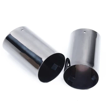 

Titanium Pipes Tip Exhaust Stainless steel for BMW E90 E92 325 3Series 06-10