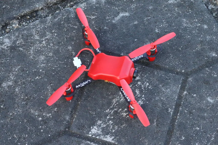 Квадрокоптер LT105Pro Радиоуправляемый FPV SP F3 матовый с контролем полета 5 8G 600TVL