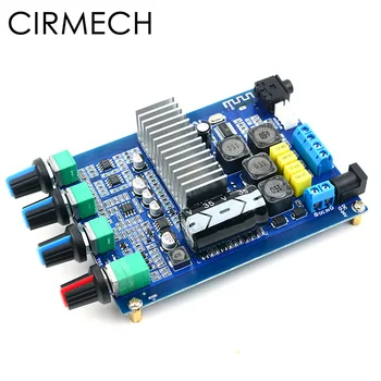 

CIRMECH TPA3116 Bluetooth 4.2 Digital Amplifier Board 2.0 Channel amplifiers with Function switch Source change DC12-24V 50W*2