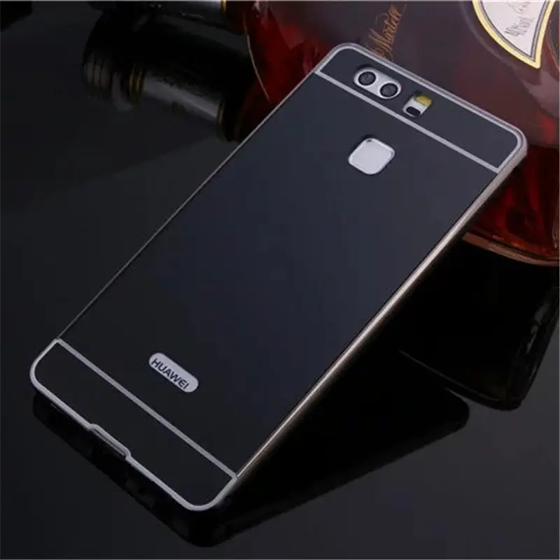 Для Huawei Ascend P9 оболочки кожи высокого качества Роскошные гальванических