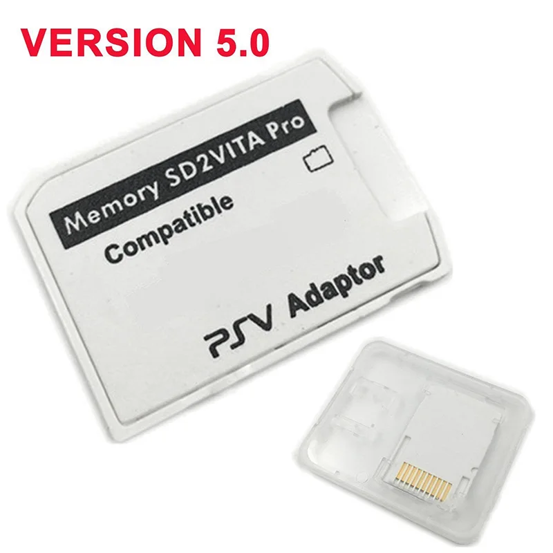 Полная версия 5,0 SD2VITA для PS Vita карта памяти TF для psv ita игровая карта psv 1000/2000 адаптер 3,60 система SD Micro-SD карта R