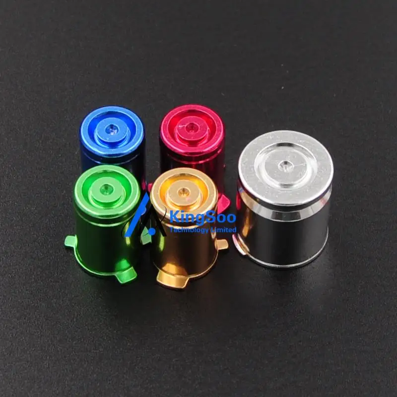 

100% Aluminum Metal Color ABXY Fancy Buttons for Microsoft Xbox 360 Controller Replacement