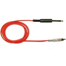 2 м красный Клип шнур Переключатель татуировки крюк линия для преобразования комплект Источники питания для татуажа татуировки Фуэнте де poder tatuaje