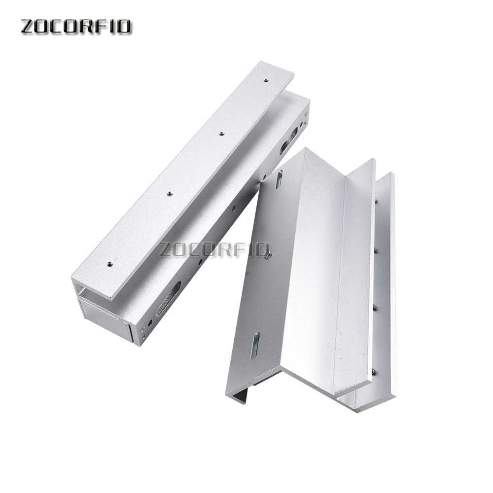 Free Shipping U Bracket 280kg Magnetic Lock Frameless Glass Door Access Control System U Bracket