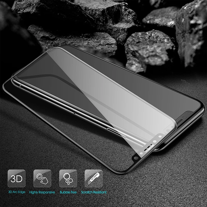 Suntaiho 3D 9H Tempered Glass For iPhone X 3D HD Full Cover Screen Protector For iPhone X Protective Glass Film Suntaiho 3D 9H Tempered Glass For iPhone X 3D HD Full Cover Screen Protector For iPhone X Protective Glass Film