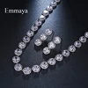Emmaya Brand Gorgeous Round Jewelry White Gold Color AAA Cubic Zircon Wedding Jewelry Sets For Lover Brides Popular Jewelry Gift ► Photo 3/5