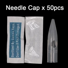 50 шт. 1R наконечники постоянный макияж бровей и губ иглы шапки для мозаики для аппарата merlin ручка гиалурона