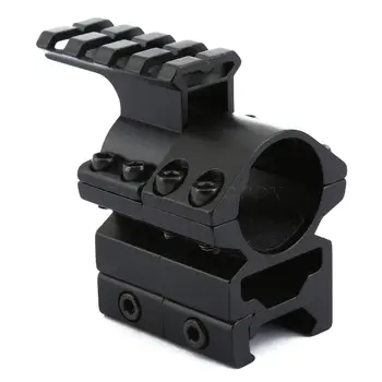 

Tactical 2 Pcs Hunting Accessories 25.4mm Ring Scope Mount 20mm Same Base Handguard Extend Weaver Picatinny Rail Adapter 2in1