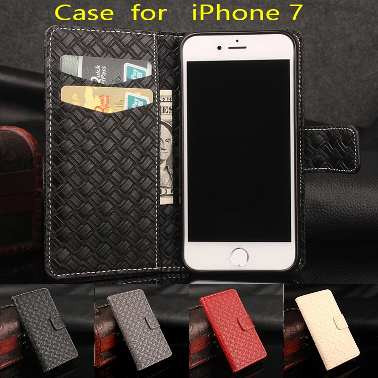 

Flip Cover for iPhone 7 Phone Case Stand Style leather case Cover for iPhone 7 Mobile Phone Cover