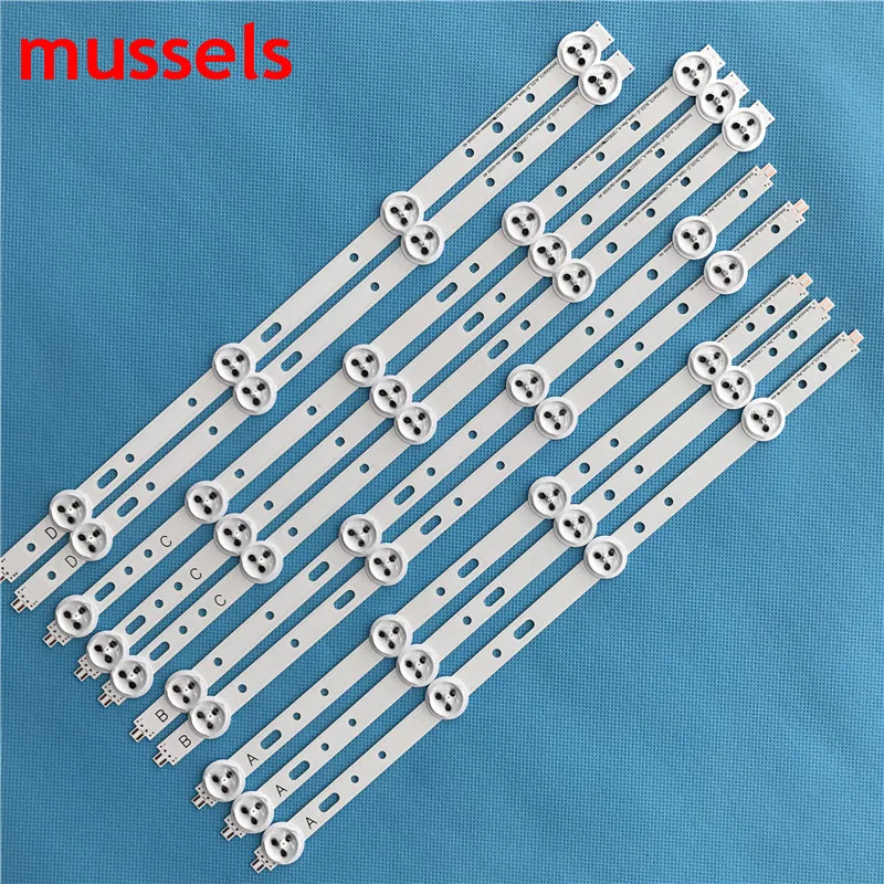 

LED Backlight Strips For Samsung 40" inch TV brand new ABCD type SVS400A73 40D1333B 40L1333B 40PFL3208T LTA400HM23 SVS400A79