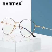 BANMAR винтажные анти-голубые лучевые очки оправа женские очки для чтения голубые легкие очки компьютерные прозрачные оптические очки