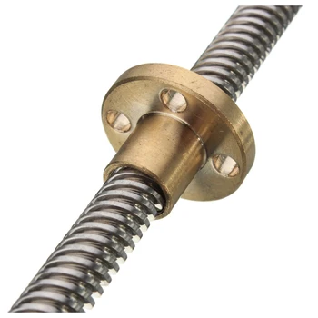 

GTFS-450mm 3D Printer 8mm Lead Screw Rod + Nut Z Axis Linear Rail Bar Shaft