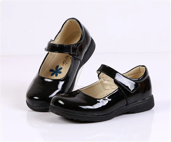 infant girls black shoes