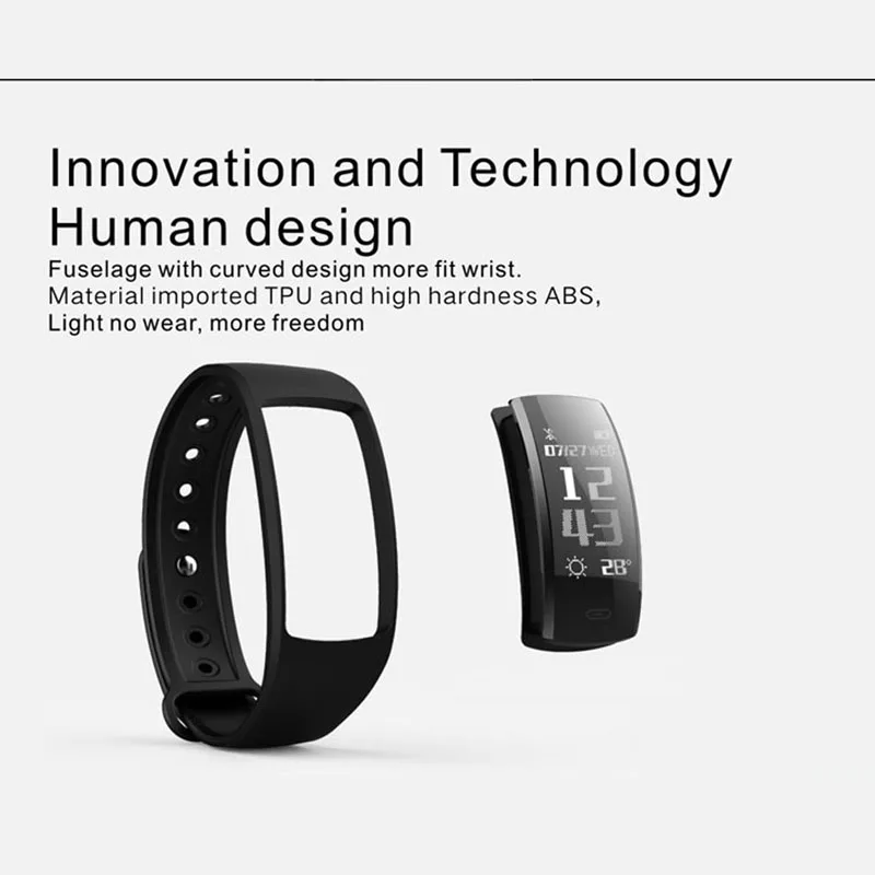 Greentiger QS90 Smart Bracelet Blood Pressure Oxygen Heart Rate Monitor Smart Wristband Fitness Tracker for Andriod IOS VS QS80