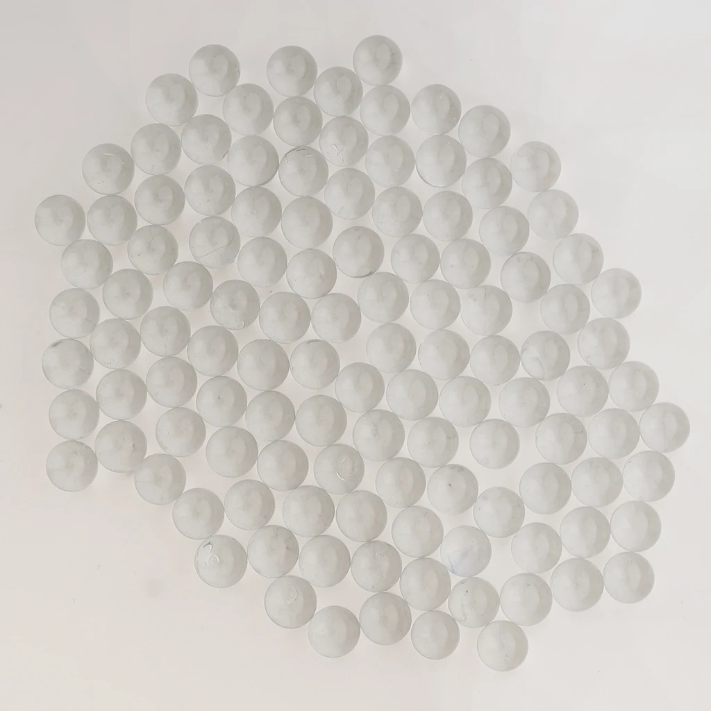100pcs 13mm High Precision Laboratory Transparent Fixed Glass Beads Decorative Glass Ball Use for Mechanical Ball Bearing