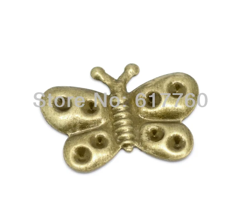 

Бесплатная shipping-100Pcs с бронзовой филигранью под старину бабочка украшения ювелирных изделий 24x17 мм (может держать SS10 горный хрусталь) J2690