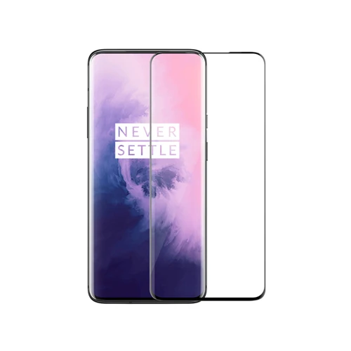 Закаленное стекло Nillkin для OnePlus 7 Pro/One Plus 7 Pro Полное покрытие 3D CP+ MAX Защитная пленка для экрана для Oneplus 7 - Цвет: Черный