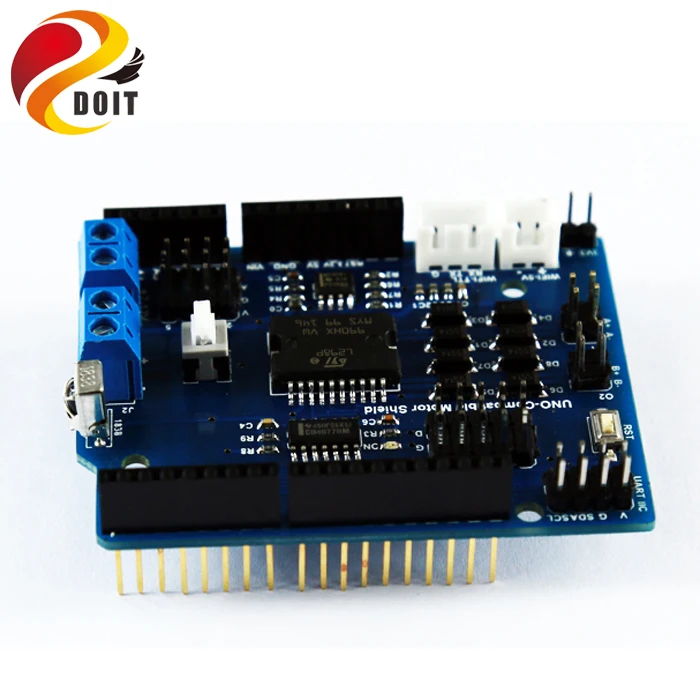 Щит управления двигателем DOIT с L298P для Arduino UNO R3 | Игрушки и хобби
