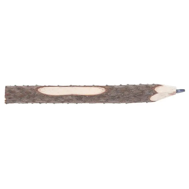 5 шт. Ретро винтажный деревянный карандаш в виде ветки из натурального дерева, экологический карандаш, канцелярские принадлежности для офиса и школы