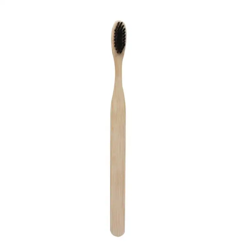 

20pcs Bamboo Tooth Brushes Soft-bristle Square Wooden Handle Toothbrushes Hygienic Environmentally Friendly Dental Care Tools