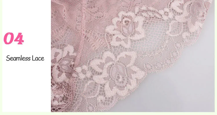 S-XL! Hot sale! l Women's Sexy Lace Panties Seamless Cotton Breathable Panty Hollow Briefs Plus Size Girls Underwear (24)