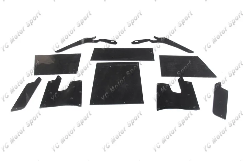 1989-1994 Nissan 180SX RPS13 Rocket Bunny Style Rear Under Diffuser ABS (1)