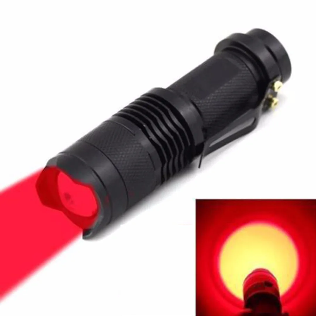 IKVVT Mini LED 1200LM AA/14500 Adjustable Torch 3 Modes Waterproof Flashlight