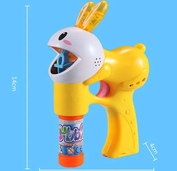 Случайный цвет кролик мультфильм Паттер автоматический водный пистолет электрические игрушки один шт игры для детей