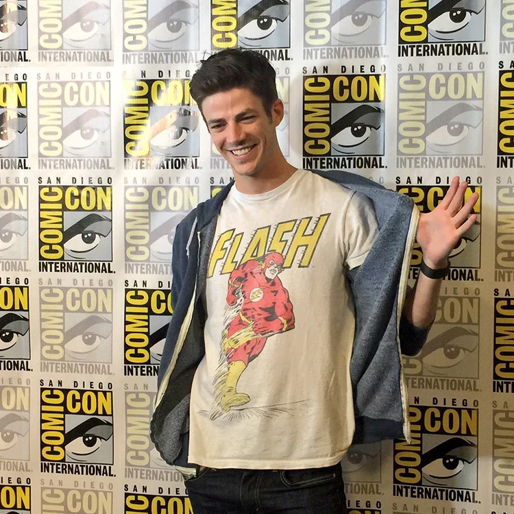 grant gustin flash t shirt