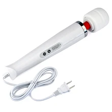 10 velocidades Magic Wand Massager AV Varinha Vibrador massageador Brinquedos Sexuais para mulheres 32*6 cm com a UE/ EUA/REINO UNIDO plug