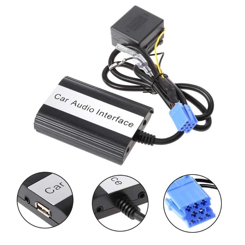 Горячая Новинка 1 комплект Handsfree Авто Bluetooth комплекты MP3 Музыка USB AUX адаптер Интерфейс для Fiat для Alfa Romeo высокое качество