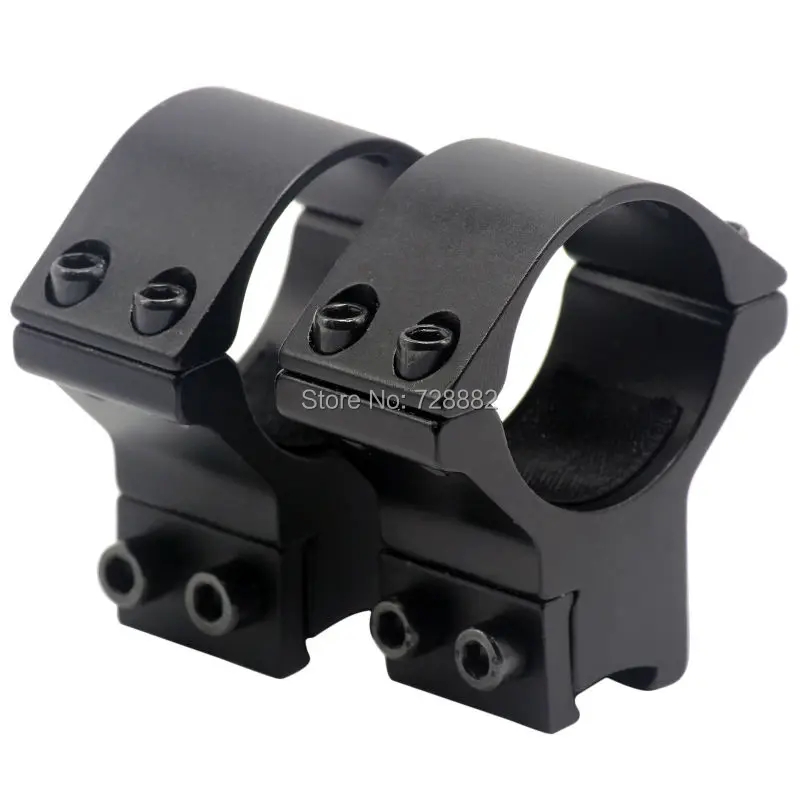 2PCS 30mm Scope Mount Rings Optical Sight Bracket Dovetail 11mm Rail
