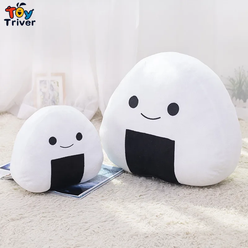 Plush Japan Sushi Rice Pillow Office Nap Chair Sofa Back Cushion Home Shop Decoration Baby Girl Boy Kids Birthday Gift Triver Plush Japan Sushi Rice Pillow Office Nap Chair Sofa Back Cushion Home Shop Decoration Baby Girl Boy Kids Birthday Gift Triver