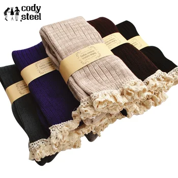 

Cody Steel Women's Stockings Fashion Sweet Long Tube Girl Stockings Casual Heap Heap Knitting Stocking For Women 1pairs=2pieces
