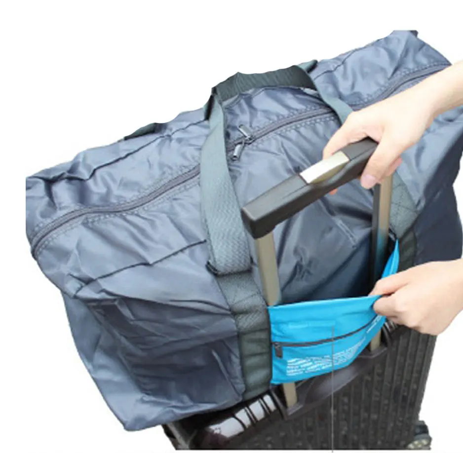 Складной нейлон Чемодан дорожная сумка Для женщин и Для мужчин холст нейлон складная дорожная сумка нейлон складной