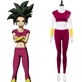 

Dragonball Super Kefla Kefura Legendary Super Saiyan Potara Fusion Cosplay Costume Adult Full Set Halloween Party Costume