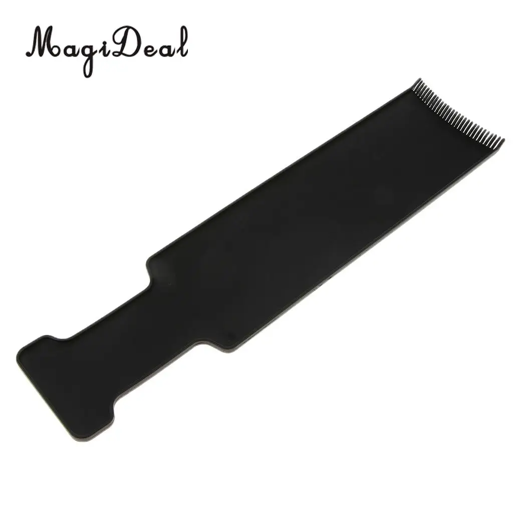 Small and Large Flat Top Paddle Board Comb, Salon Barber Hair Highlights Board Hair Coloring Comb for Hair Dyeing