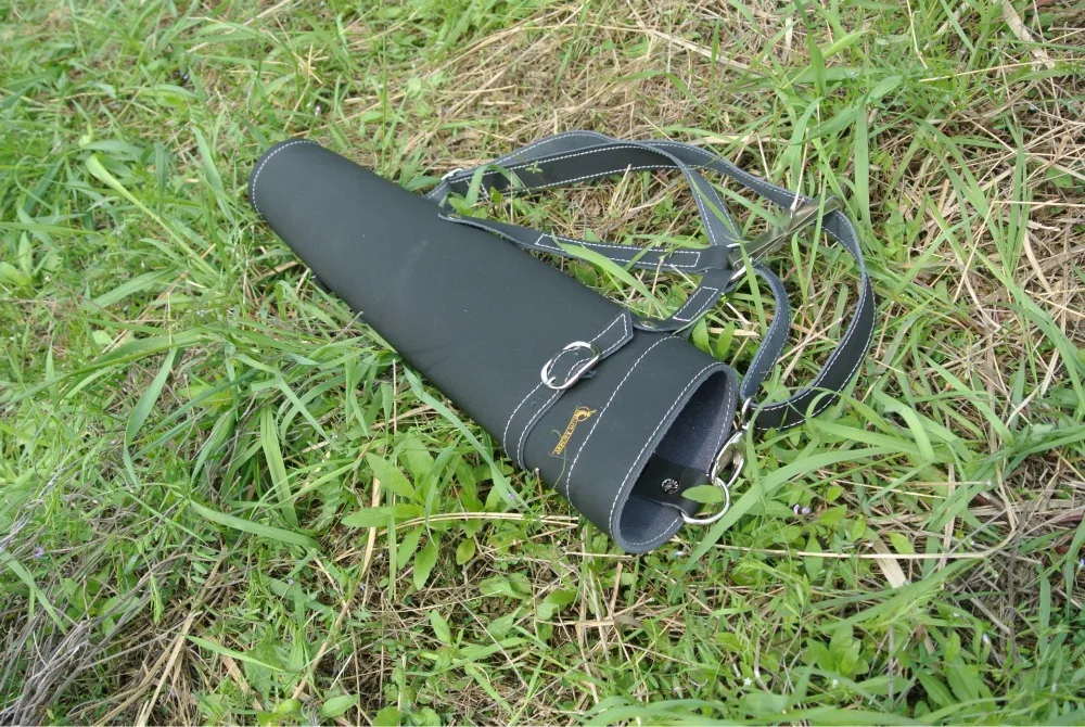 Acessório para Tiro com Arco Couro Puro Seta Quiver cm Cinto Lateral Cintura Titular Bolsa Caça 52x13 9 Cheap Arco e flecha