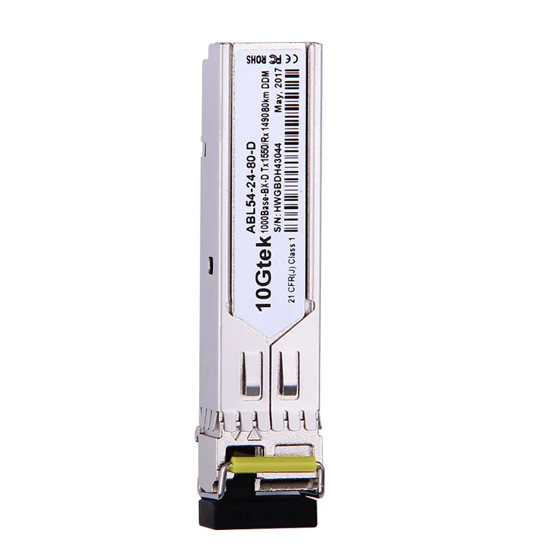 

Gigabit SFP Optical Module Single Mode Single Fiber Bidirectional Fiber GE-LH80-SM1550-BIDI