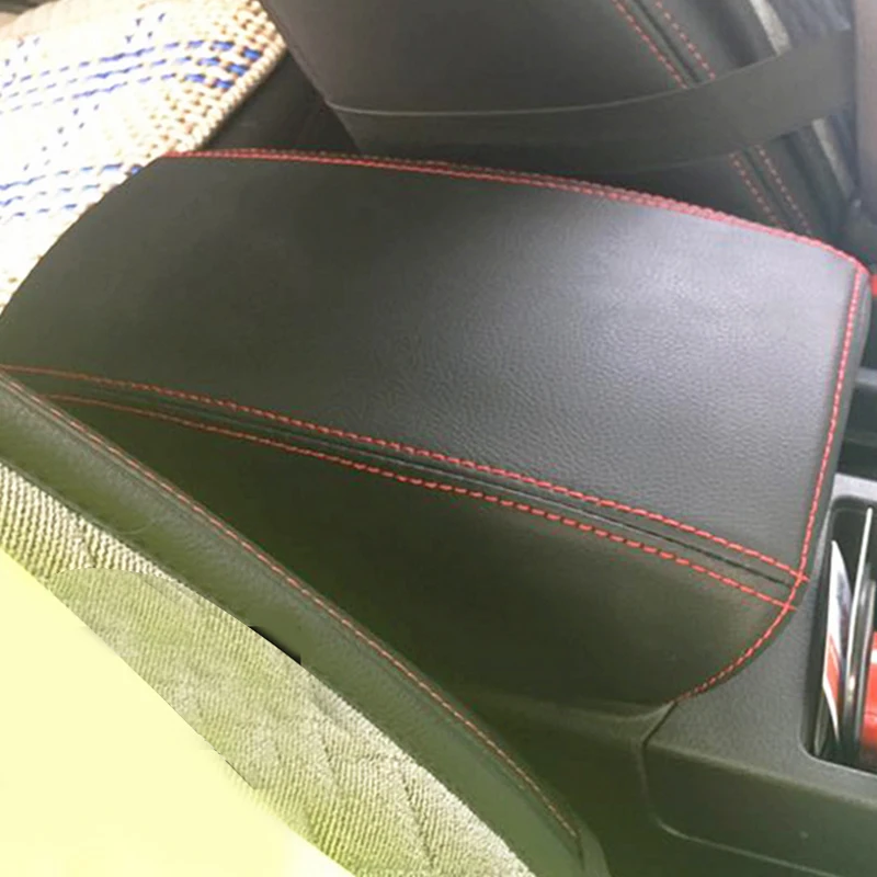 DWCX автомобиль Подлокотник кожа консоль центр подлокотник крышка подходит для Nissan Qashqai J11