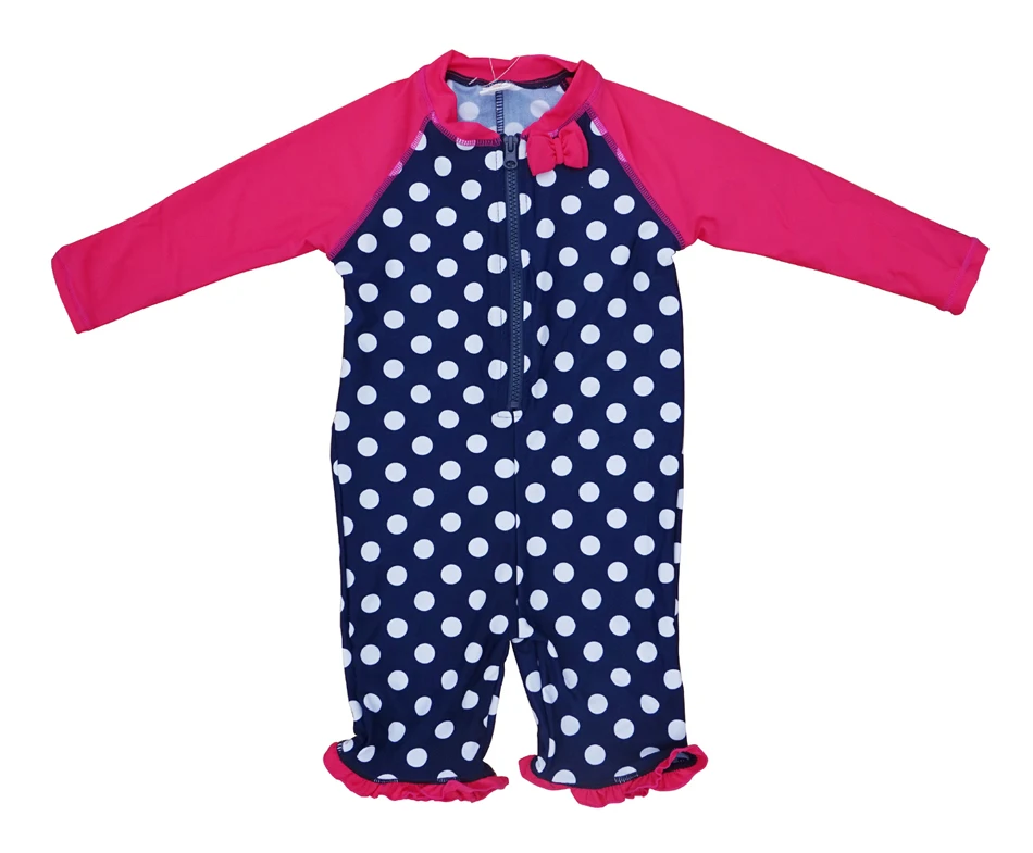Bonverano(TM) Infant Girls' Sunsuit Swimwear UPF 50+ Sun Protection S/S