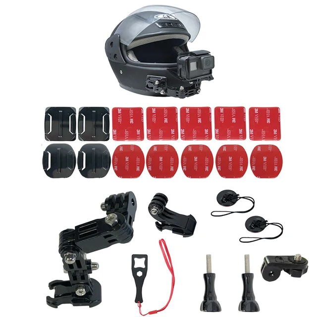 3M Klebstoff Halterungen Flach Basis Helm für Sjcam Sj4000 Sj5000 Xiaomi