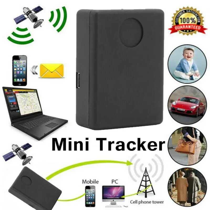 

N9 Portable GPS Tracker Locator Room Bug Listening Security Surveillance Device - Hear Live Conversations Buit in Sim Card