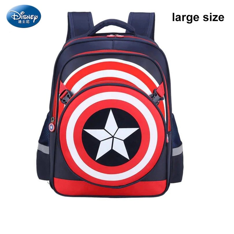 Disney 2019 nuevo mochilas, América, los niños Anime mochila Niño niños impermeable bolsas de la escuela|Mochilas escolares| - AliExpress