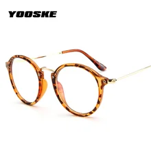 YOOSKE Модные оптические очки, оправа для женщин, близорукие очки по рецепту, оправы, прозрачные линзы, очки